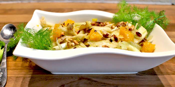 Low Carb Rezept | Fenchel-Orangen-Salat