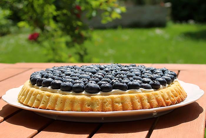 Low Carb Rezept | Low Carb Blaubeerkuchen (Glutenfrei & Kohlenhydratarm)