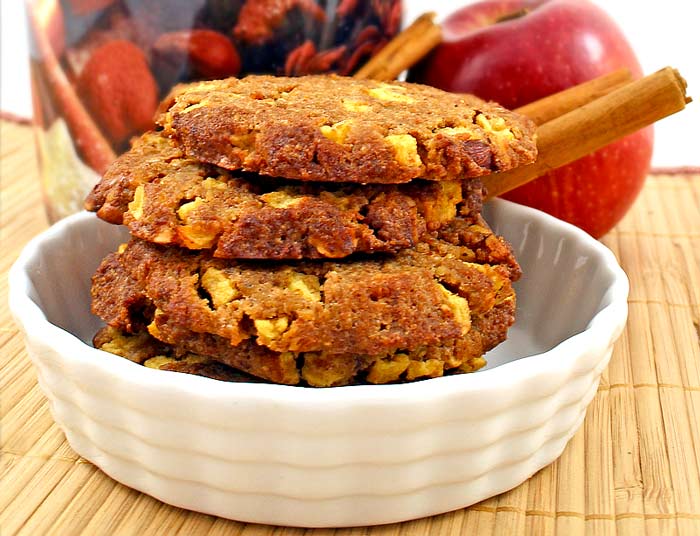 Low Carb Cookie Rezept | Apfel-Zimt-Cookies