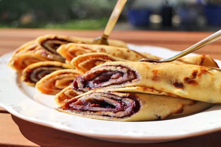 Low Carb Crepes mit Kokosmehl (Low Carb Rezept)