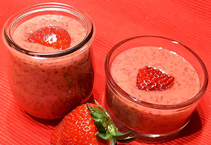 Low Carb Rezept | Erdbeer-Chia-Fruchtaufstrich