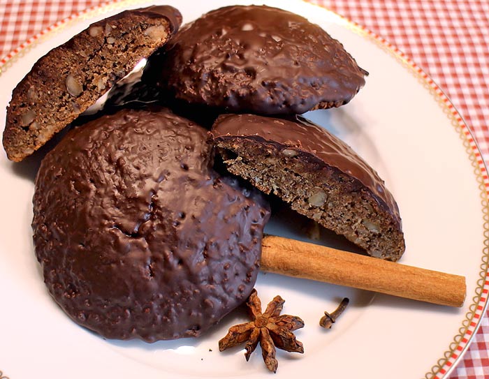 Low Carb Rezept | Lebkuchen mit Schokoladenglasur