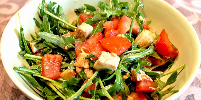 Low Carb Rezept | Schneller Rucola-Salat