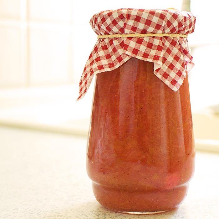 Low Carb Rezept | Rhabarber-Marmelade (GelierXucker)