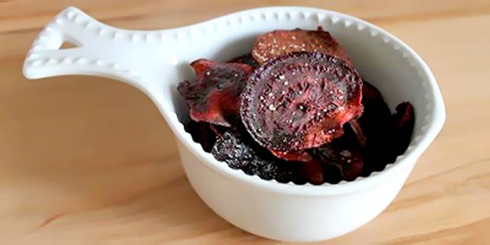 Low Carb Rote Beete Chips