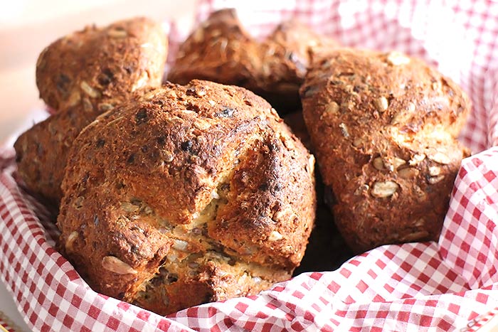 Low Carb Brötchen mit Goldleinsamenmehl