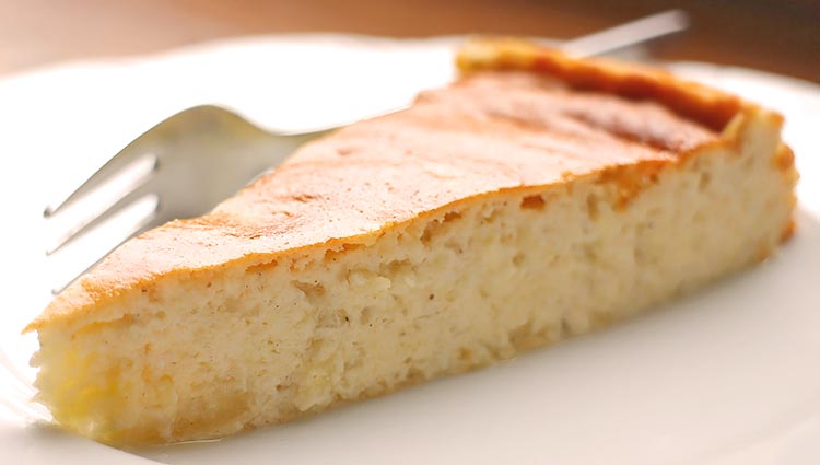 Saftiger Low Carb Apfel-Quark-Kuchen