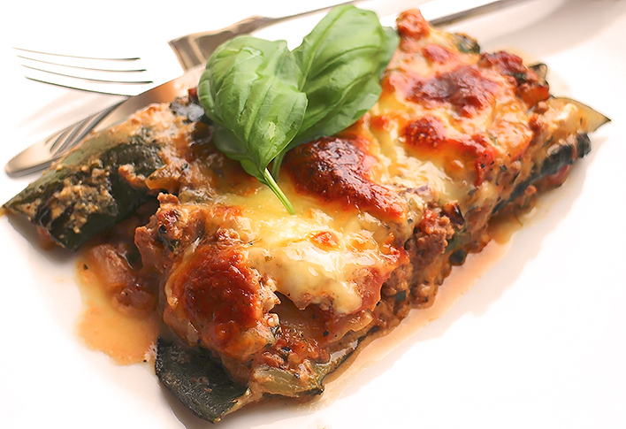 Low Carb Zucchini Lasagne