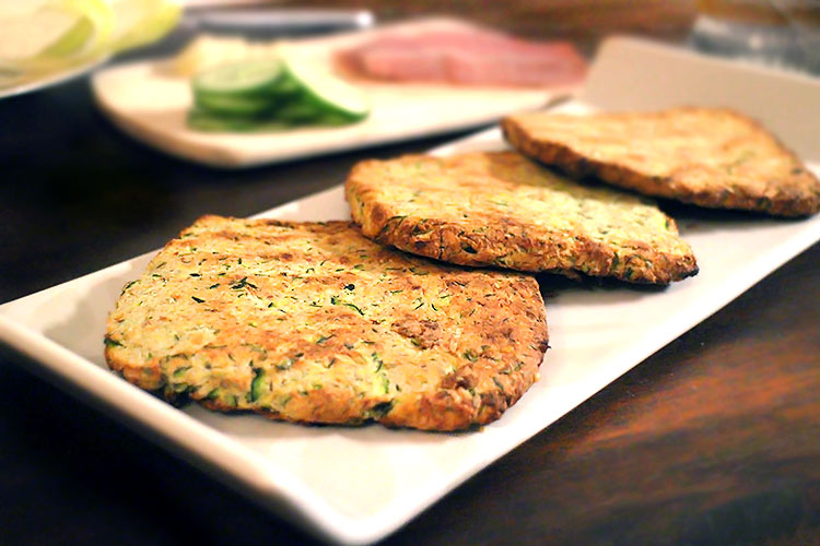 Low Carb Zucchini-Toast (Toastbrot)