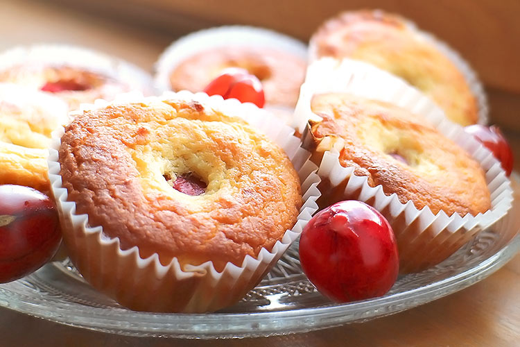Low Carb Stachelbeer-Muffins
